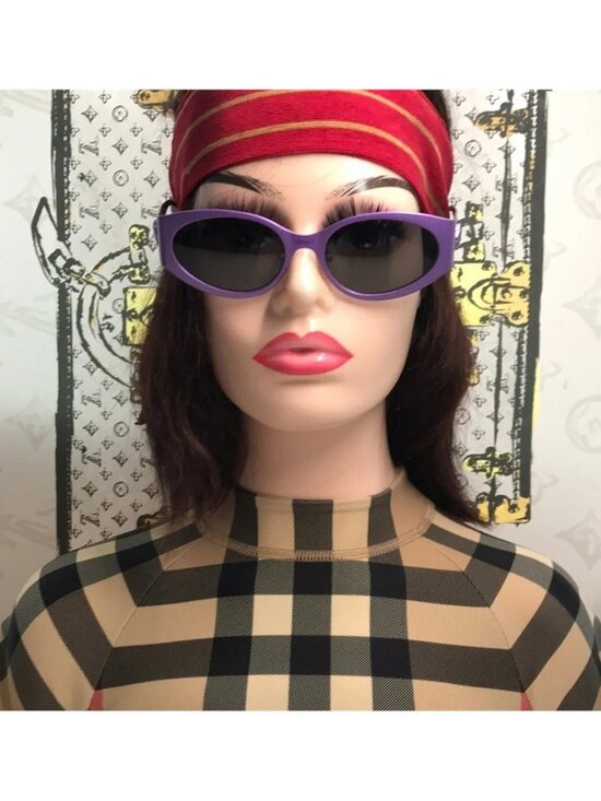 New Authentic Purple Cat-Eye Sunglasses VE2263 main image 5